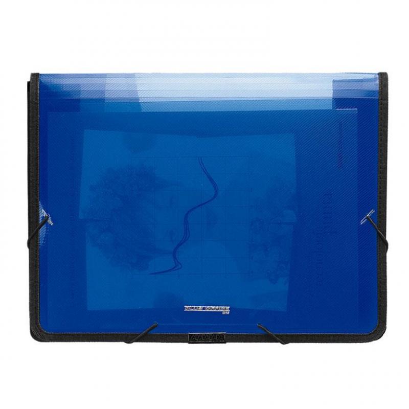 carpeta-pp-plus-a4-gomas-ribete-azul