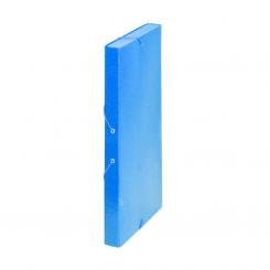 Carpeta Proyecto Carton 3Cm Azul