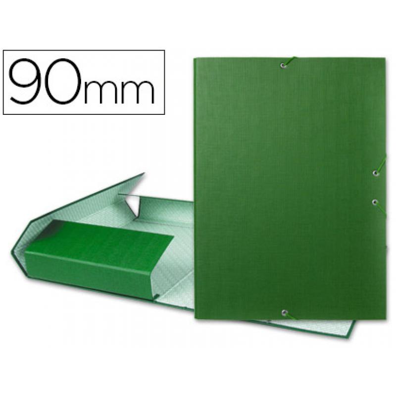 carpeta-proyectos-liderpapel-folio-lomo-90mm-carton-forradoverde