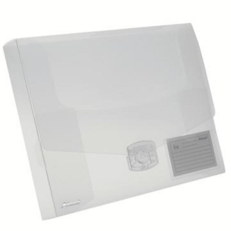 Carpeta proyectos REXEL ICE 40 mm DIN A4, transparente