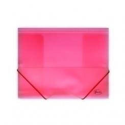 Carpeta Solap.Forofis Pp A4 Trans. Rojo