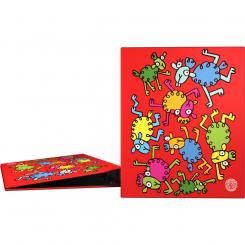 CARPETAS DE ANILLAS PAPEL PLASTIFICADO BRILLO A4 4X25MM FSC KATUKI 19 LANA GRAFOPLÁS