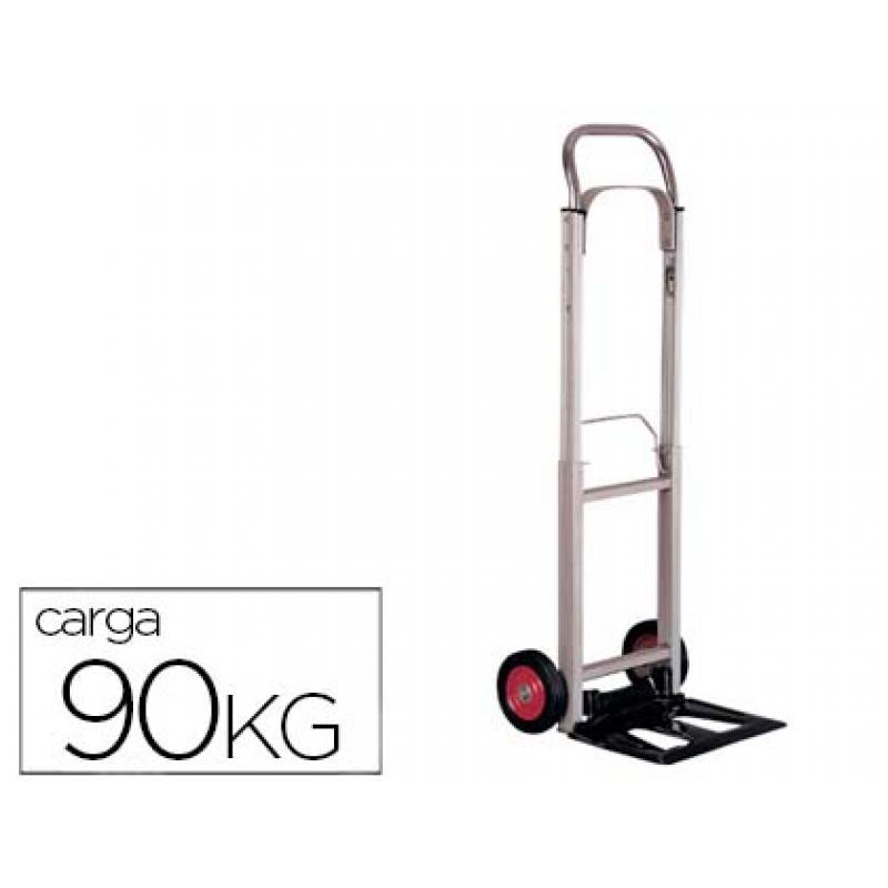 carretilla-portapaquetes-q-connect-con-ruedas-plegablesen-aluminio-carga-90-kg-1110x390x410-mm