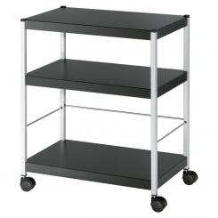 Carro Paperflow 3 Baldas Negro 60X74X36