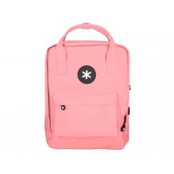 Mochila ANTARTIK 2 asas y bolsillos exteriores coral 300x115x390 mm
