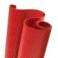 Carton Ondulado Canson 300G Rollo 0,5X0,7 M Rojo Vivo 1 UN
