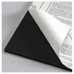 Carton Pluma Precision Adhesivo Negro 5 Mm A4