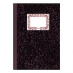 Cartone Dohe Folio Natural 100 Hojas Numeradas Caja (Burdeos)