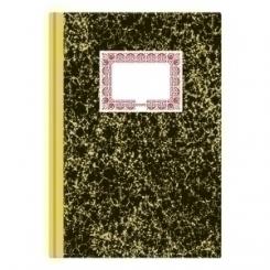 Cartone Dohe Folio Natural 100 Hojas Numeradas Cuentas Corrientes (Amarillo)