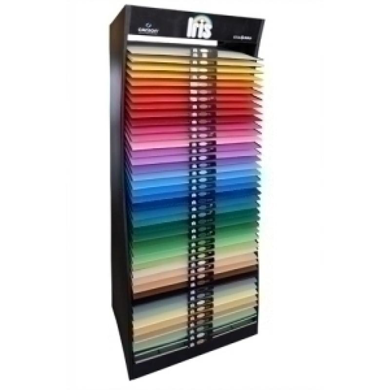 cartulina-50x65-cm-iris-185g-mueble-expositor-de-42-estantes-nuevo-vacio