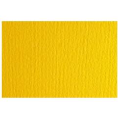 Cartulina A4 Sirio 250g liso/rugoso amarillo, paquete 50 uds.