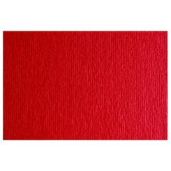 Cartulina A4 Sirio 250g liso/rugoso rojo, paquete 50 uds.