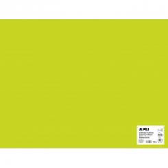 Cartulina APLI  170G 50X65 25H Verde Fluorescente