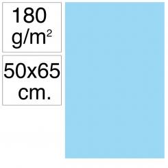 Cartulina Campus 50X65 180G Azul Celeste