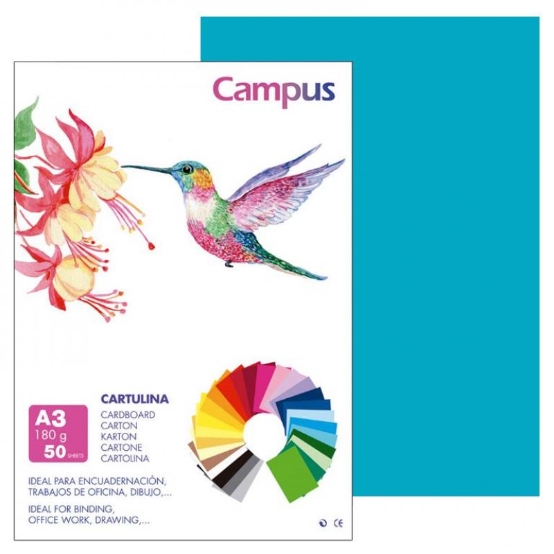 cartulina-campus-a3-180g-azul-turquesa