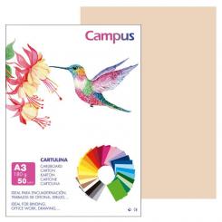 Cartulina Campus A3 180G Crema