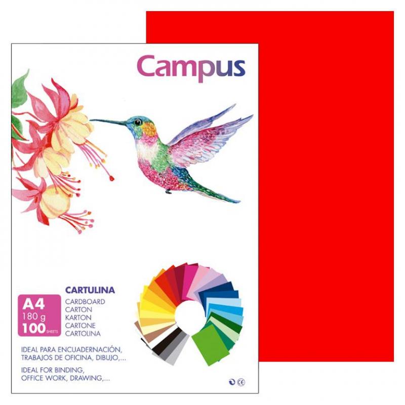 cartulina-campus-a4-180g-rojo