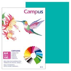 Cartulina Campus A4 180G Verde menta