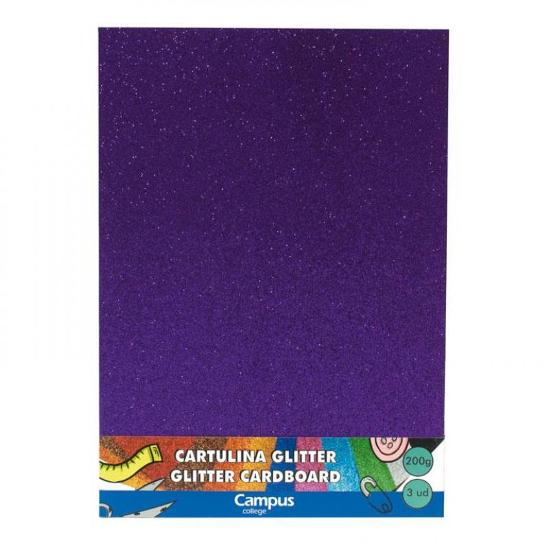 cartulina-campus-a4-glitter-violeta-3-uds