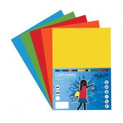 CARTULINA Fabripapel 180G A4 250 H Surtido Fuerte