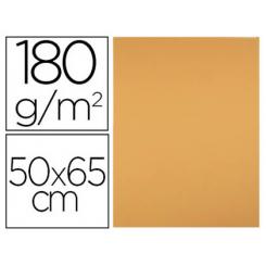 Cartulina LIDERPAPEL 50x65 cm 180 gr avellana unidad