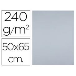 Cartulina LIDERPAPEL 50X65 cm 180 gr gris Unidad