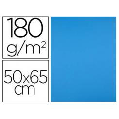 Cartulina LIDERPAPEL 50X65 cm 180gr/m2 Azul CX21