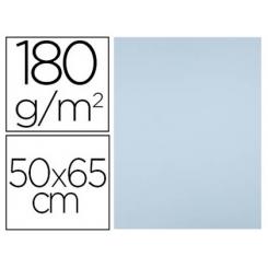 Cartulina LIDERPAPEL 50X65 cm 180gr/m2 Celeste CX24