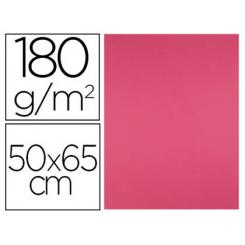 Cartulina LIDERPAPEL 50X65 cm 180gr/m2 Fucsia