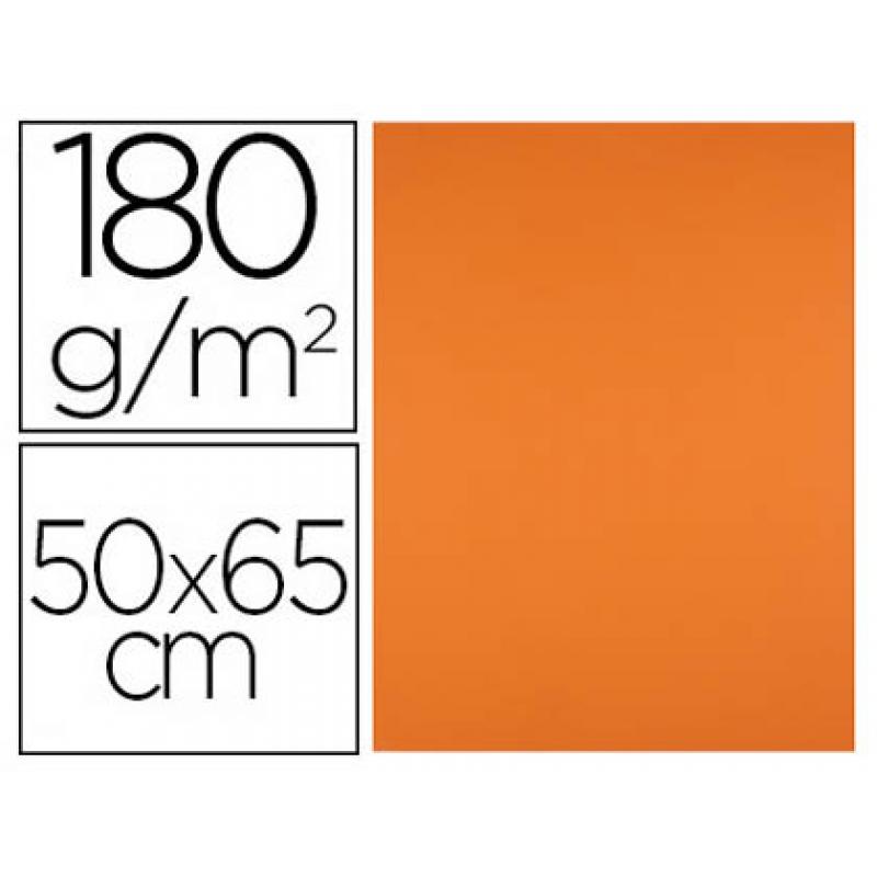 cartulina-liderpapel-50x65-cm-180gr-m2-naranja-paquete-de-25