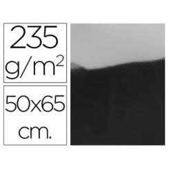 Cartulina LIDERPAPEL 50x65 cm 235g/m2 metalizada plata