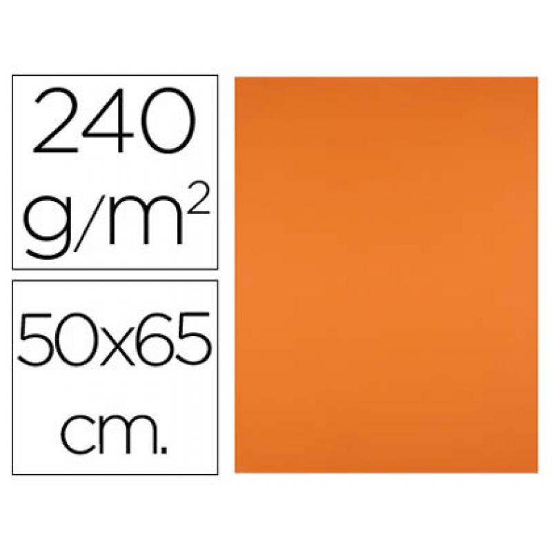 cartulina-liderpapel-50x65-cm-240gr-m2-naranja-paquete-de-25-unidades