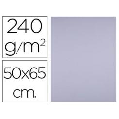 Cartulina LIDERPAPEL 50x65 cm lila 240 gr unidad