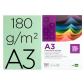 cartulina-liderpapel-a3-180gr-m2-verde-paquete-de-100-hojas