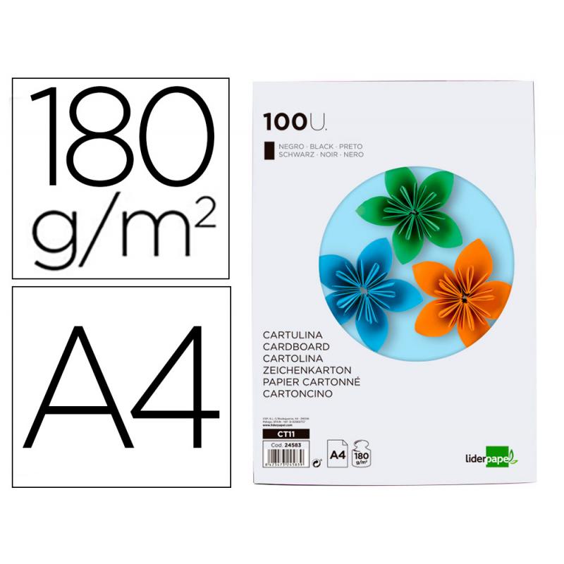 cartulina-liderpapel-a4-180gr-m2-negro-paquete-de-100-hojas