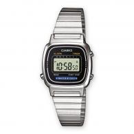CASIO Reloj de pulsera femenino electrónic negro plata