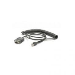 ZEBRA CBA-RF2-C09ZAR cable de serie Negro 2,8 m RS232 DB9