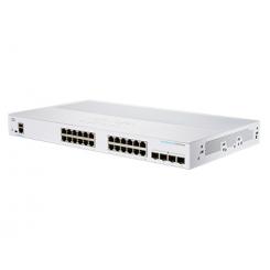 Cisco CBS350-24T-4X-EU switch Gestionado L2/L3 Gigabit Ethernet (10/100/1000) Plata