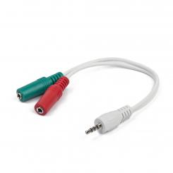 GEMBIRD CCA-417W cable de audio 3,5mm 2 x 3.5mm Blanco