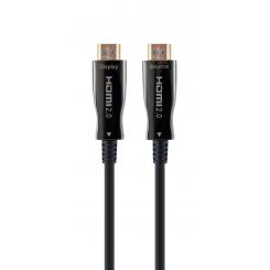 Gembird CCBP-HDMI-AOC-10M-02 cable HDMI HDMI tipo A (Estándar) Negro