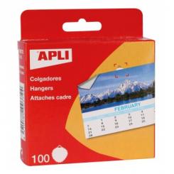 APLI C.Colgadores Papel Eng. 100 U.