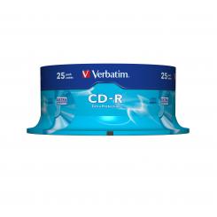 CD-R VERBATIM 700Mb 52X extra Protection (Tarrina 25)