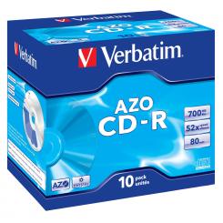 CD-R VERBATIM 700Mb 52X (Pack de 10 unidades)