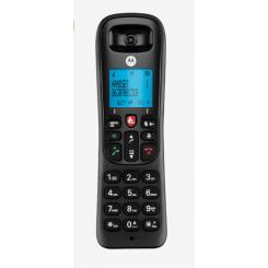 Motorola CD4001 Teléfono DECT Negro Identificador de llamadas