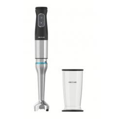 Cecotec 03966 licuadora Batidora de inmersión 1200 W Negro, Acero inoxidable