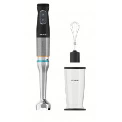 Cecotec 03973 licuadora Batidora de inmersión 1500 W Negro, Acero inoxidable