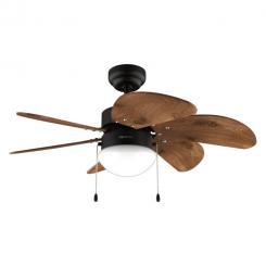 Cecotec 08369 ventilador Negro, Madera