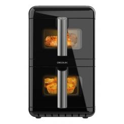 Cecotec Cecofry DuoLevel 12000 Window Doble 12 L Independiente 2900 W Freidora de aire caliente Negro