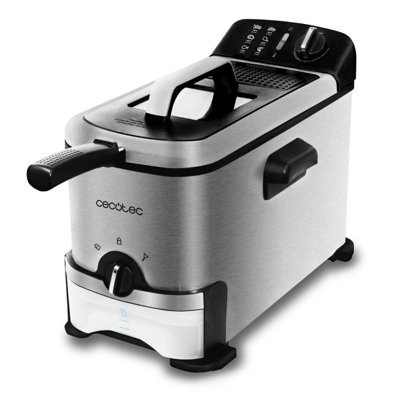 cecotec-cleanfry-infinity-3000-profilter-sencillo-2400-w-freidora-negro-acero-inoxidable