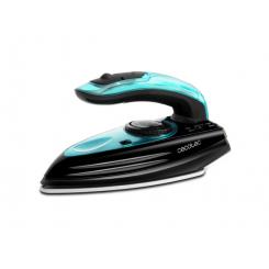 Cecotec GoForce 8000 Folding Titanium Plancha vapor-seco Suela de titanio 1200 W Negro, Azul